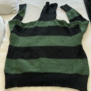 Suss ribbed wool turtleneck suss knit